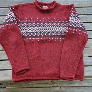 L. L. Bean wool sweater *THICK!*